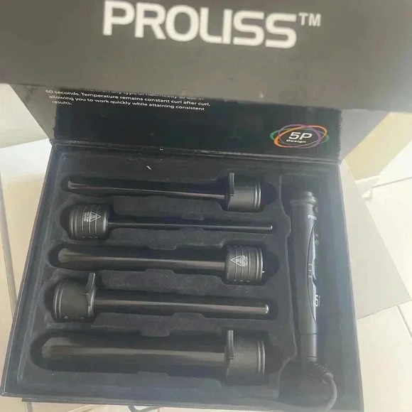 CLIPLESS CURLER SET 32mm 25mm 19mm 18-25mm 9-18mm. In one box - Picture 9 of 9